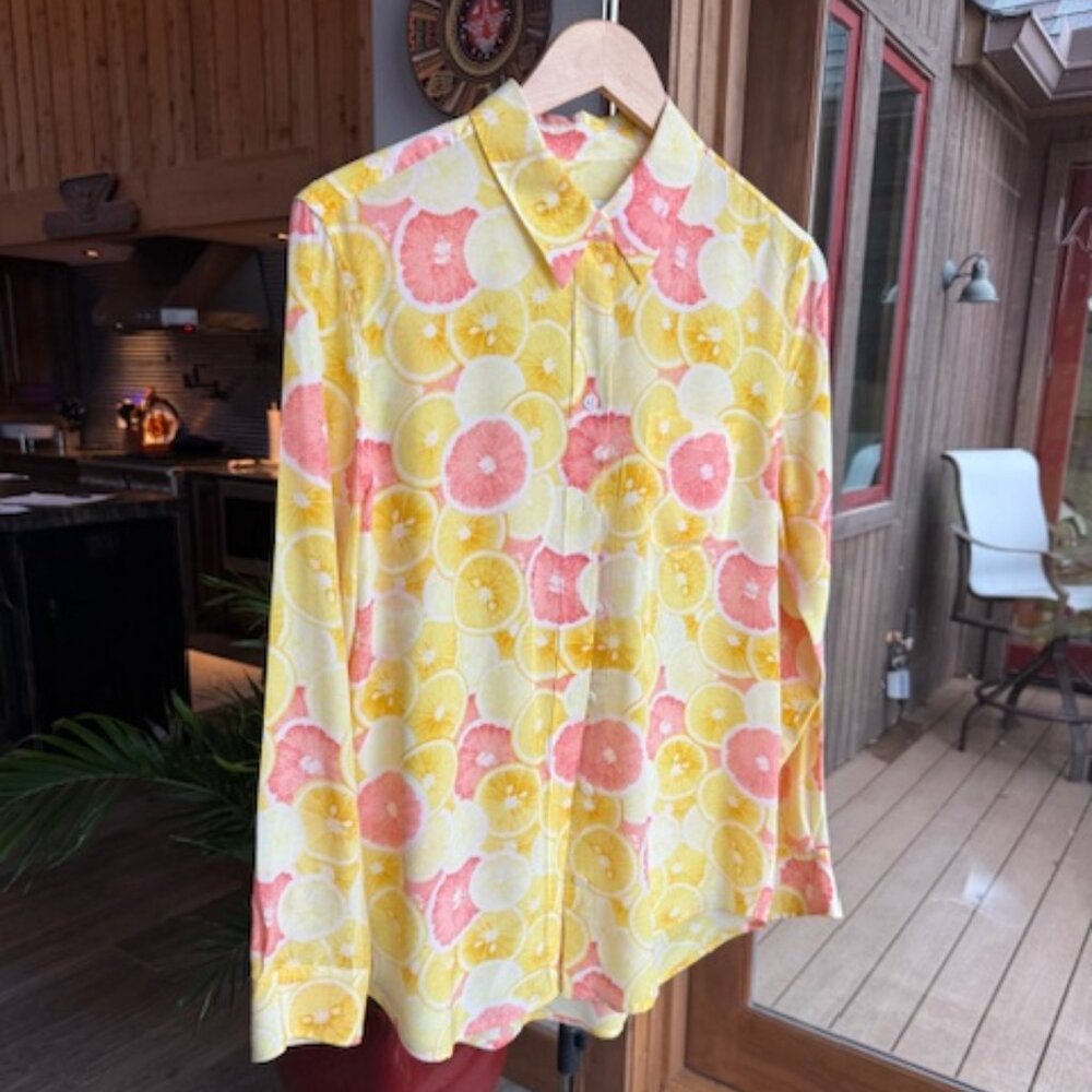 Equipment Womens Silk Shirt (Size S/P)